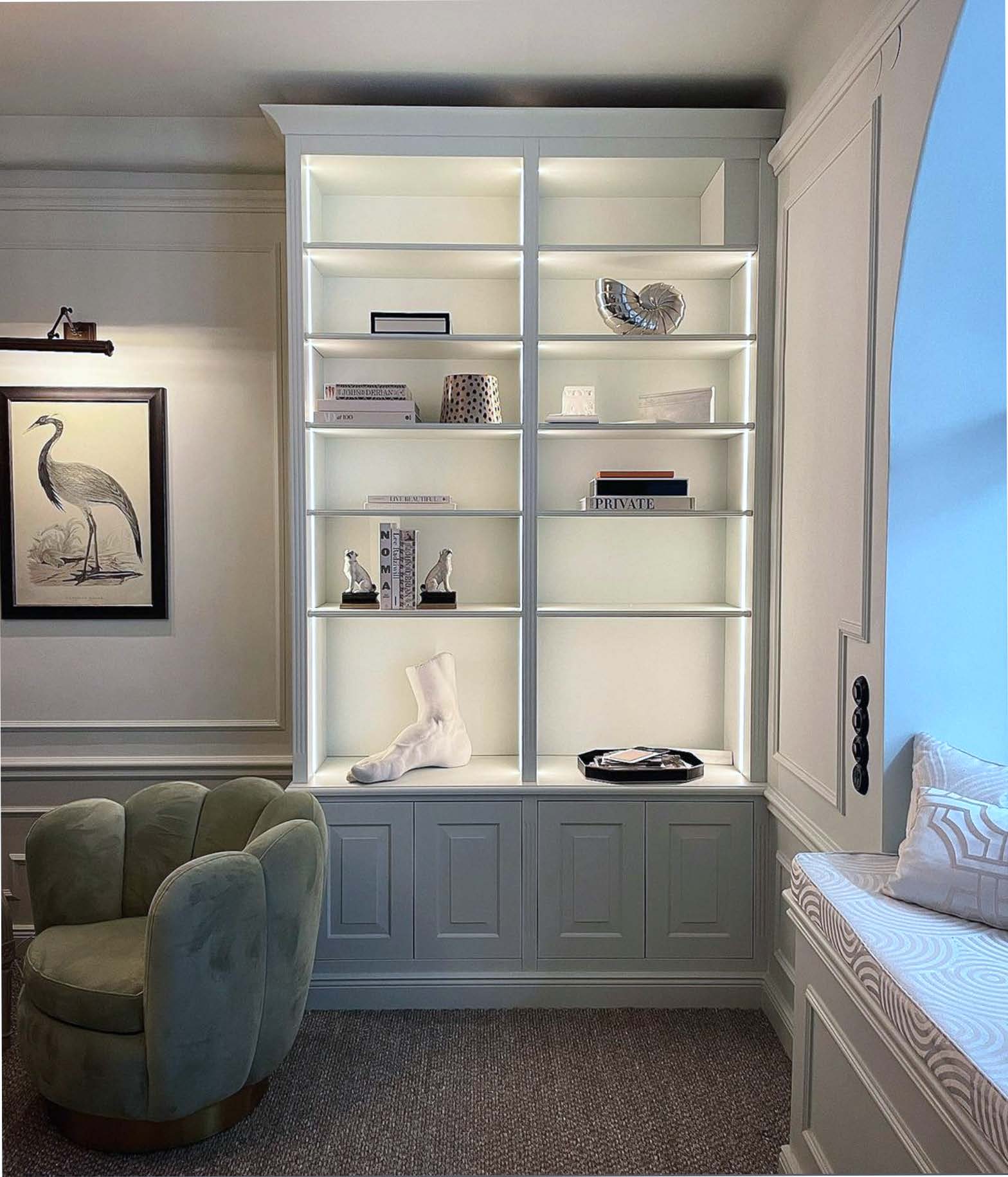 Färdig inredning med FixBoard